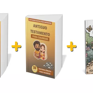 Imagen de portada para Ebook Colorear con Jesús - Nuevo y Antiguo Testamento + Bônus