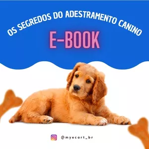 Imagem de capa para o Ebook Adestramento Canino - Faça fácil