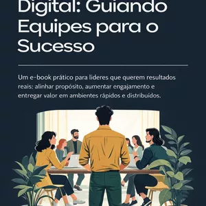 Imagem de capa para o Ebook Liderança na era digital: Guiando pessoas para o Sucesso