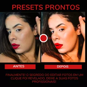 Imagem do curso PRESETS PRONTOS - Edite suas Fotos com 1 Clique!