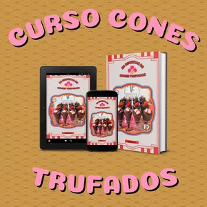 Imagem do curso Curso | E-book cones trufados