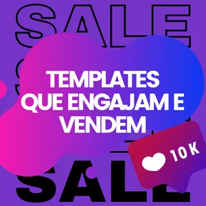 Imagem de capa para o Curso online Templates Que Engajam e Vendem
