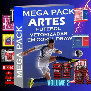 Imagem de capa para o Curso online Vetores Camisa Times De Futebol 21-2022 - Pack +Artes em corelDraw