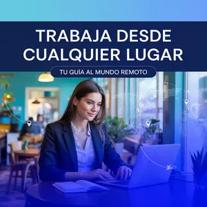 Imagen de portada para Ebook !Trabaja desde cualquier lugar! Tu Guía al Mundo Remoro