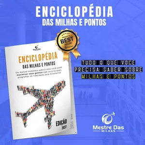 Imagem de capa para o Ebook Enciclopédia das Milhas e Pontos
