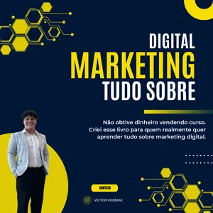 Imagem de capa para o Ebook Marketing Digital tudo sobre 