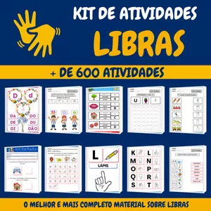 Imagem de capa para o Ebook KIT SÓ ESCOLA LIBRAS