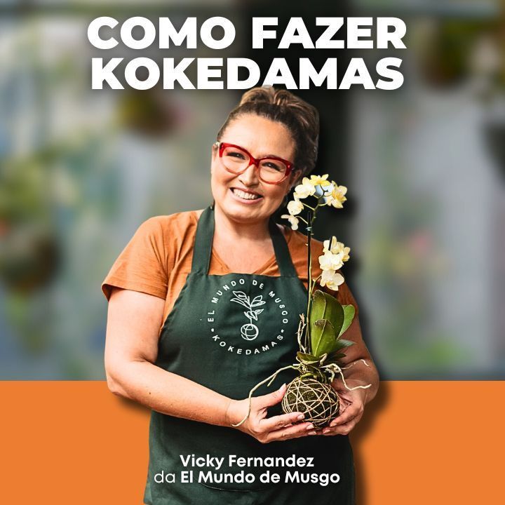 Curso Como Fazer Kokedamas