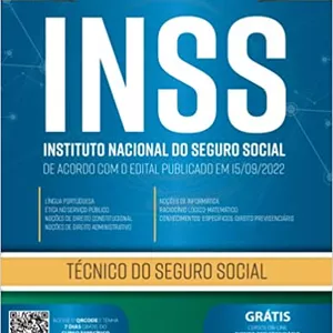 Imagem de capa para o Ebook Técnico do Seguro Social INSS: Edital 2022