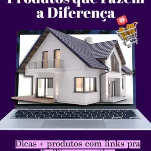 Imagem de capa para o Ebook Achadinhos para Sua Casa: 39 Itens Incríveis por Ambiente