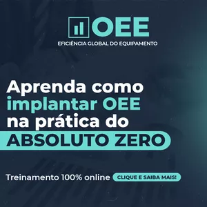 Imagem de capa para o Ebook Gestão de Produção com OEE na Prática