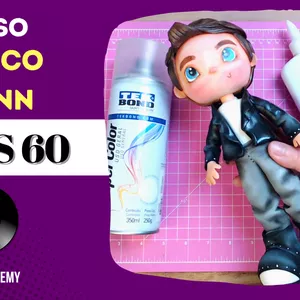 Imagem de capa para o Curso online Boneco Em E.V.A 3D - Jhonn