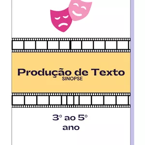 Imagem de capa para o Ebook Produção de Texto - Sinopse