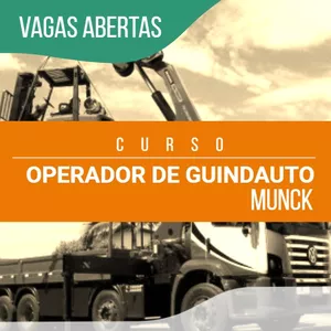 Imagem principal do produto CURSO DE OPERADOR DE GUINDAUTO