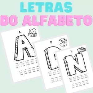 Imagem de capa para o Ebook ALFABETO COM 26 LETRAS