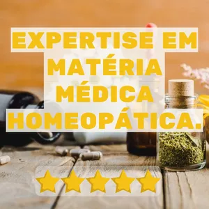 Imagem de capa para o Curso online Expertise em Matéria Médica Homeopática.