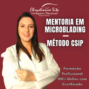 Imagem principal do produto MENTORIA EM MICROBLADING - MÉTODO CSIP