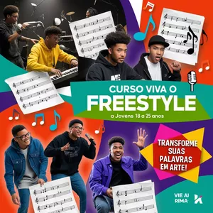 Imagem do curso Viva o Freestyle - Curso de Rima
