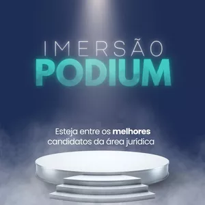 Imagem de capa para o Evento presencial IMERSÃO PODIUM - 2ª FASE TRABALHO 