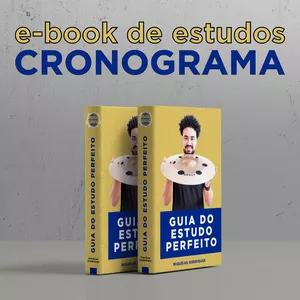 Imagem de capa para o Ebook Guia do estudo perfeito
