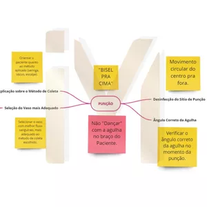 Imagem de capa para o Curso online Mapa mental - Coleta de Sangue e Qualidade Laboratorial