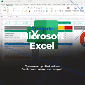 Imagem de capa para o Curso online Curso de Microsoft Excel