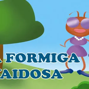Imagem de capa para o Ebook A formiga Vaidosa 