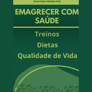 Imagem de capa para o Ebook Dicas e Dietas para Emagrecer em 30 Dias