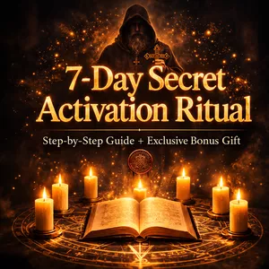 Cover image for Ebook 7-Day Secret Activation Ritual - Step-by-Step Guide + Exclusive Bonus Gift