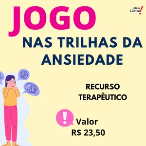 Imagem de capa para o Ebook JOGO - NAS TRILHAS DA ANSIEDADE
