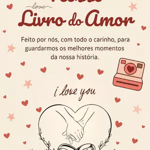 Imagem de capa para o Ebook Nosso Livro do Amor