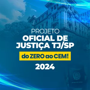 Imagem de capa para o Curso online Projeto Oficial de Justiça TJ/SP