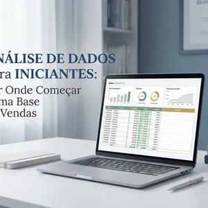 Imagem do curso Análise de Dados para Iniciantes: Por Onde Começar numa Base de Vendas