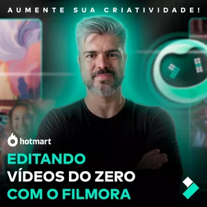 Imagem de capa para o Curso online EDITANDO VÍDEOS DO ZERO COM O FILMORA