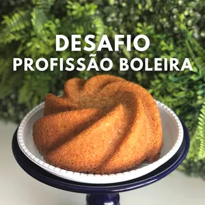 Imagem de capa para o Curso online 13 Aulas e Receitas Desafio Profissão Boleira