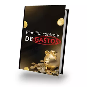 Imagem de capa para o Ebook Planilha de controle de gastos