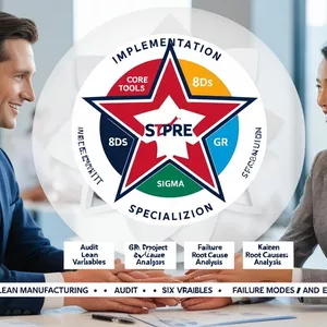 Imagen de portada para Curso online Dominio Total de Core Tools, Lean Manufacturing, Auditoría, Project managemen, Six Sigma, 8Ds, Variables GRR, Analisis Causa Raiz,Kaizen y Análisis de Modos y Efectos de Fallos, para la Excelencia Operacional.