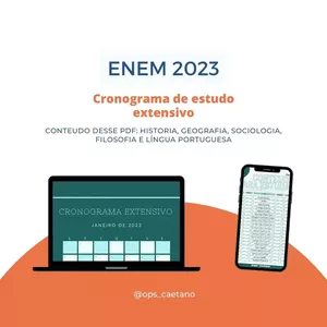 Imagem de capa para o Ebook Cronograma Extensivo 