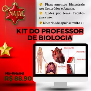 Imagem do curso Slides de Biologia editáveis +  Planos de aulas R$88,90