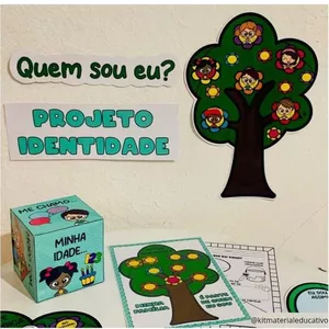 Imagem de capa para o Ebook PROJETO IDENTIDADE "QUEM SOU EU "