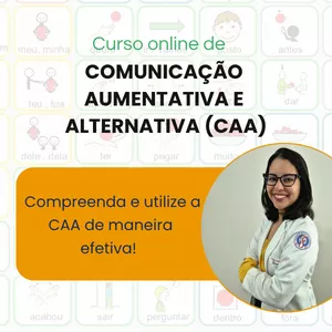 Imagem do curso Curso Online de Comunicação Aumentativa e Alternativa (CAA)