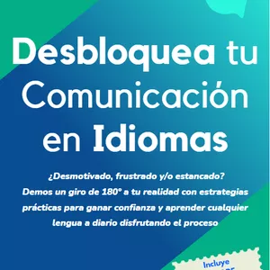 Imagen de portada para Ebook Desbloquea tu comunicación en idiomas