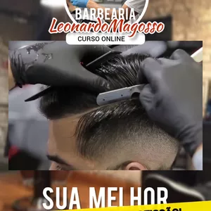 Imagem de capa para o Curso online Curso de barbeiro Profissional 