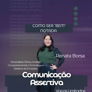 Imagem de capa para o Curso online Como ser "Bem notada" - Comunicação Assertiva 