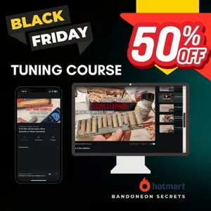 Imagen de portada para Curso online Bandoneon Tuning: Afinación de Bandoneón para Bandoneonistas 50% OFF