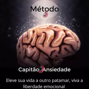 Imagem de capa para o Ebook Capitão Ansiedade