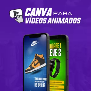 Imagem do curso Canva para Vídeos Animados