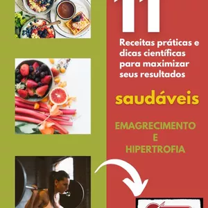 Imagem de capa para o Ebook Hipertrofia e Emagrecimento: O Manual Prático para o Corpo dos Sonhos