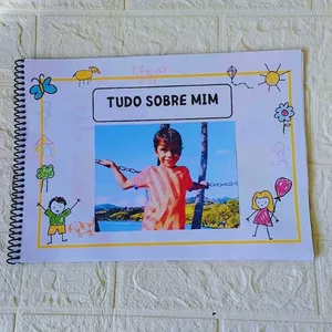 Imagem de capa para o Ebook 📘 Tudo Sobre Mim – Um livro para trabalhar identidade infantil 💛