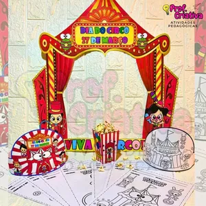 Imagem de capa para o Ebook KIT DIA DO CIRCO